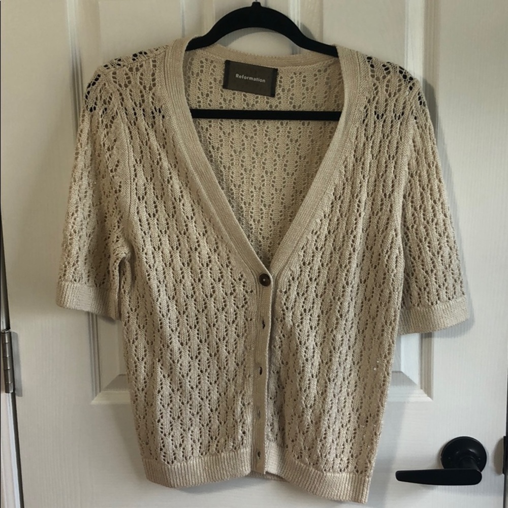 Reformation Cardigan